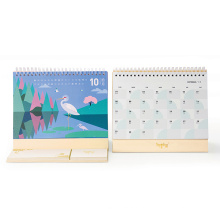 Offset impression polychrome calendrier de bureau personnalisé